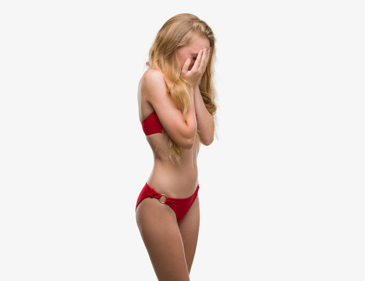 Red bikini