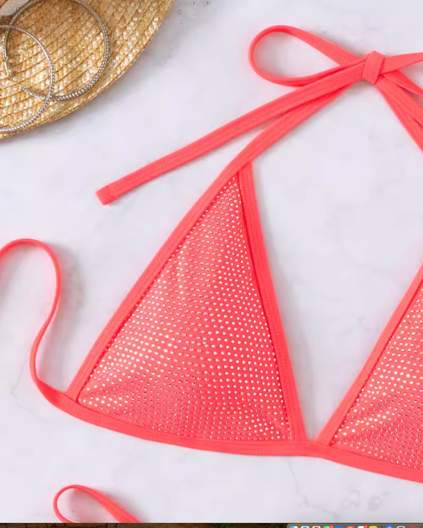 string sexy bikini top