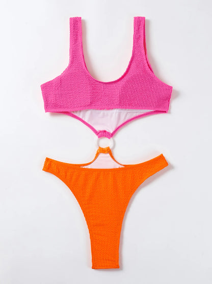 Bold monokini swimsuit