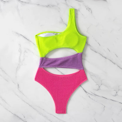 Stylish one-piece swimsuit