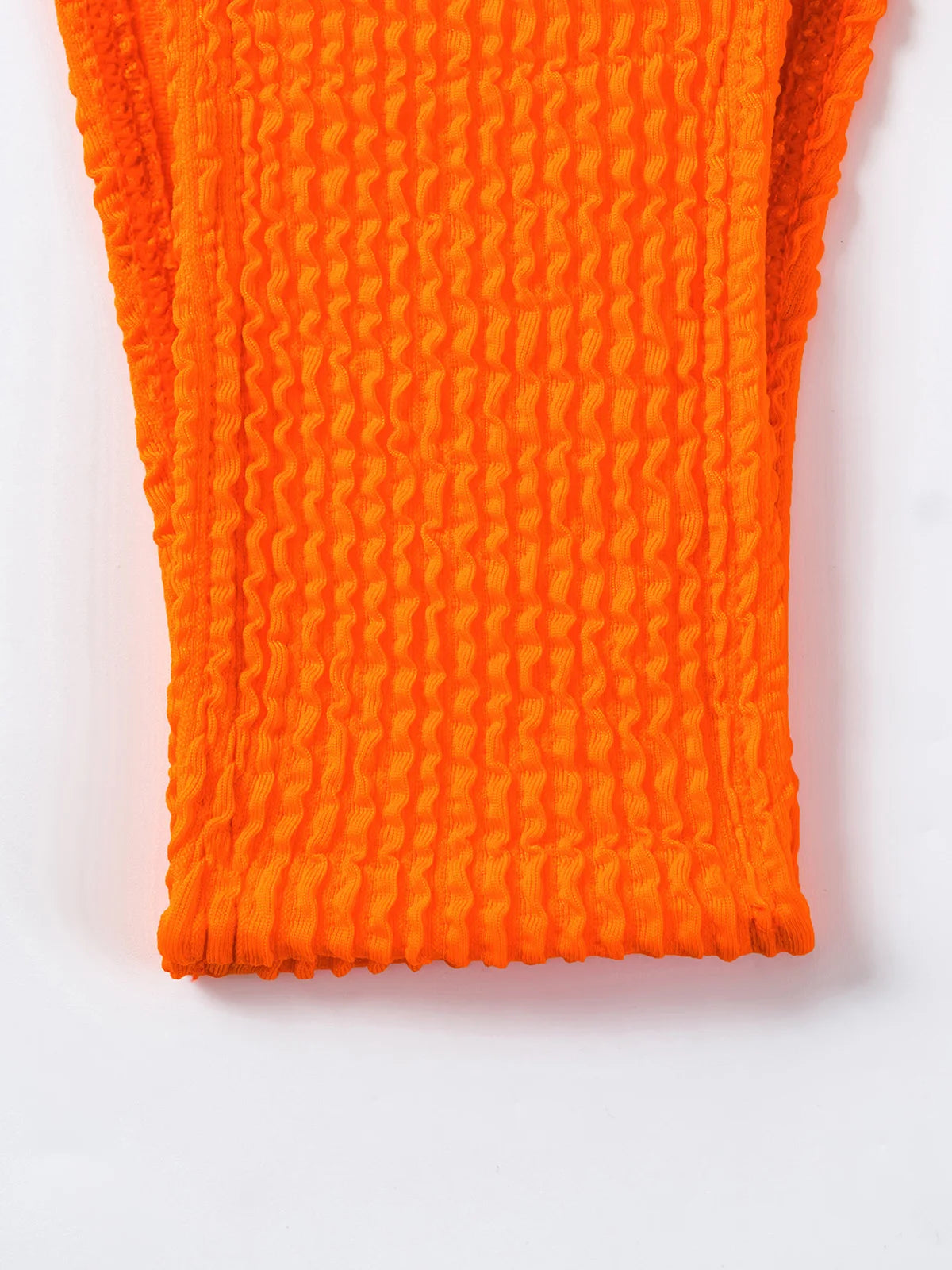 Shoulder-baring swimsuit